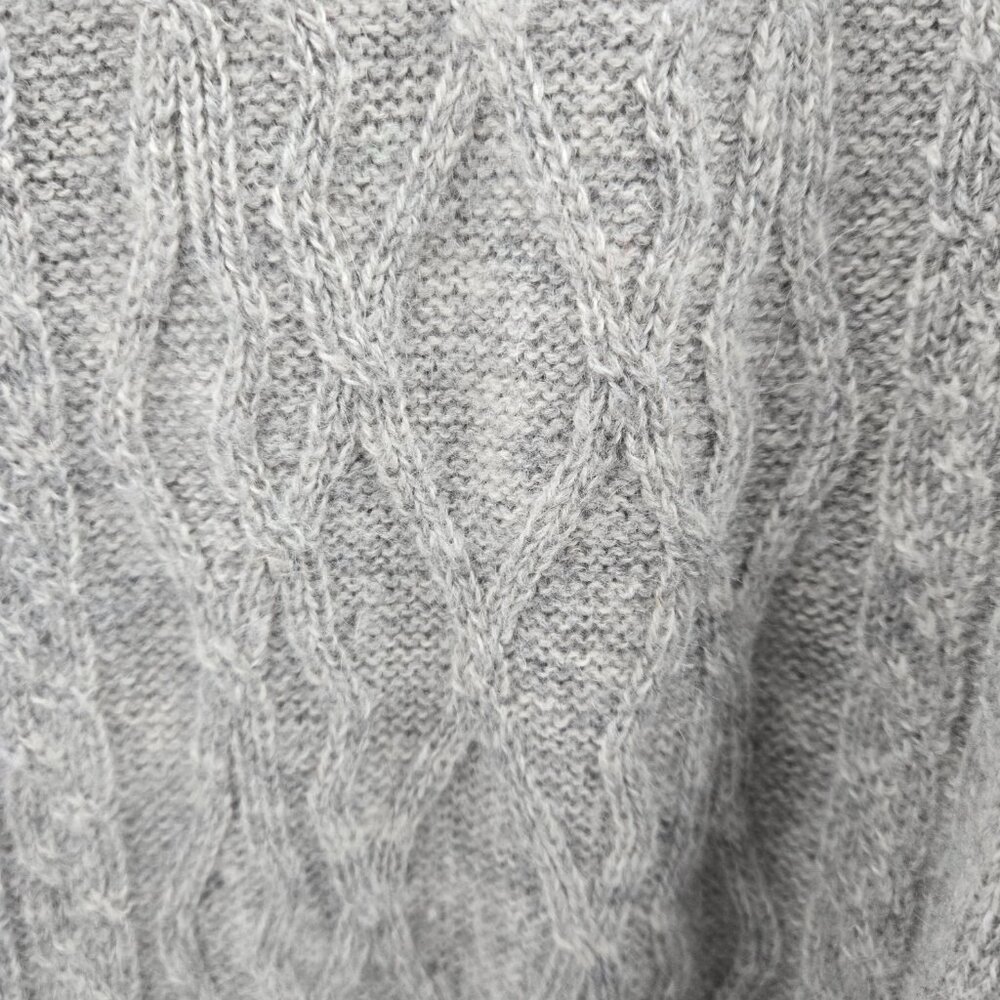 Peruvian Connection Peru Gray Elspeth Royal Alpaca Maxi Dress Size XS FLAWS - Picture 4 of 14